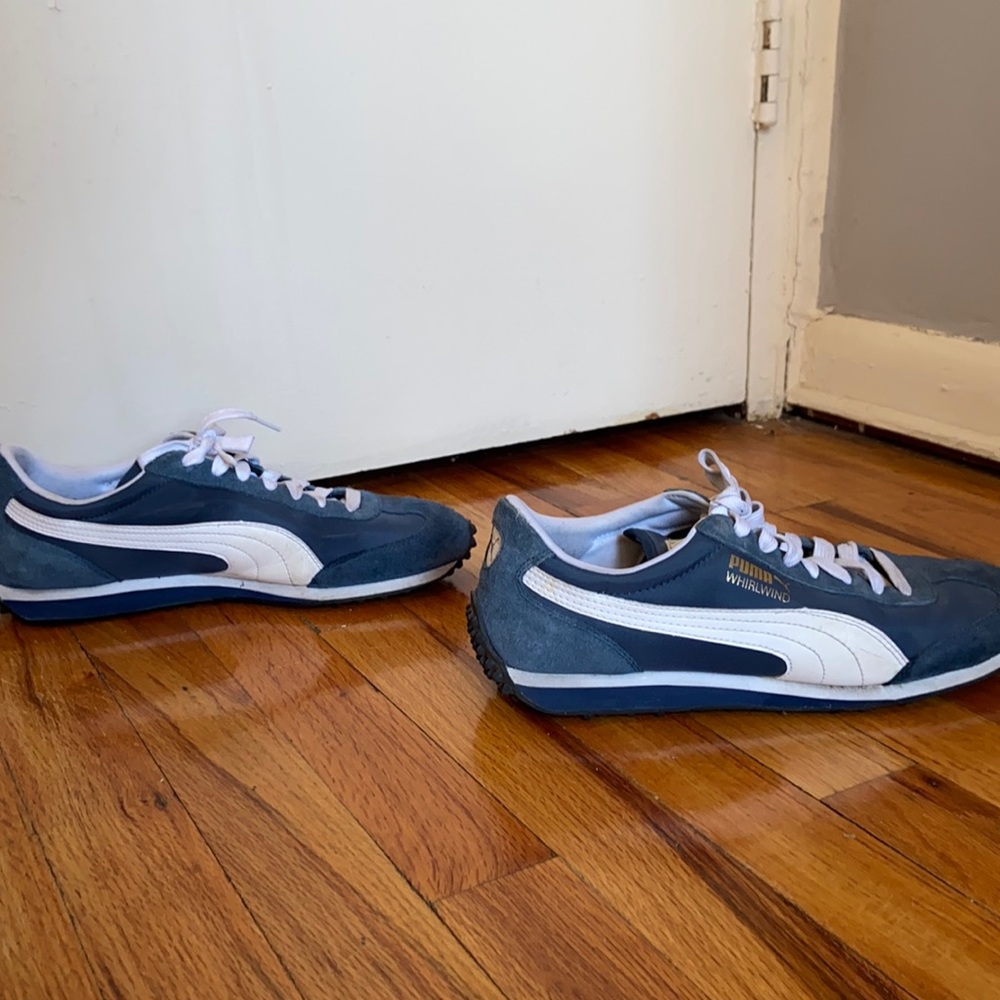 Blue Puma Whirlwind Sneakers